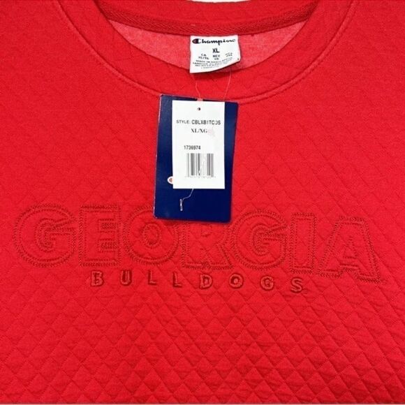 Champion Pullover Red Crewneck Men's
Sweatshirts Top (Size XL) - Picture 6 of 8
